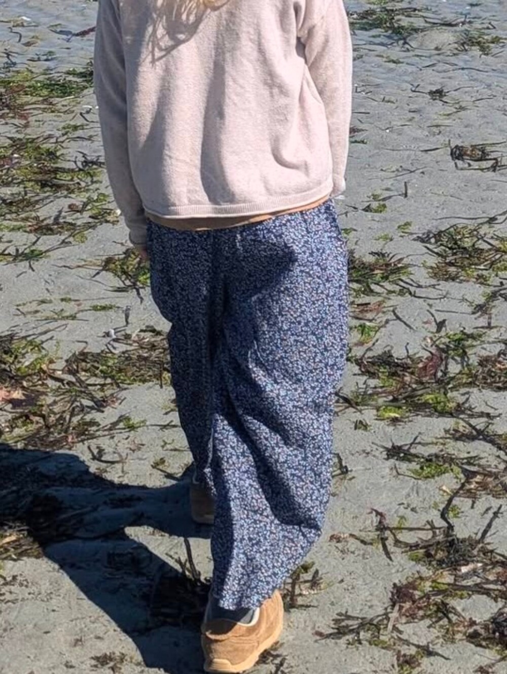 Sz 8 Kids Wide Cotton Pants